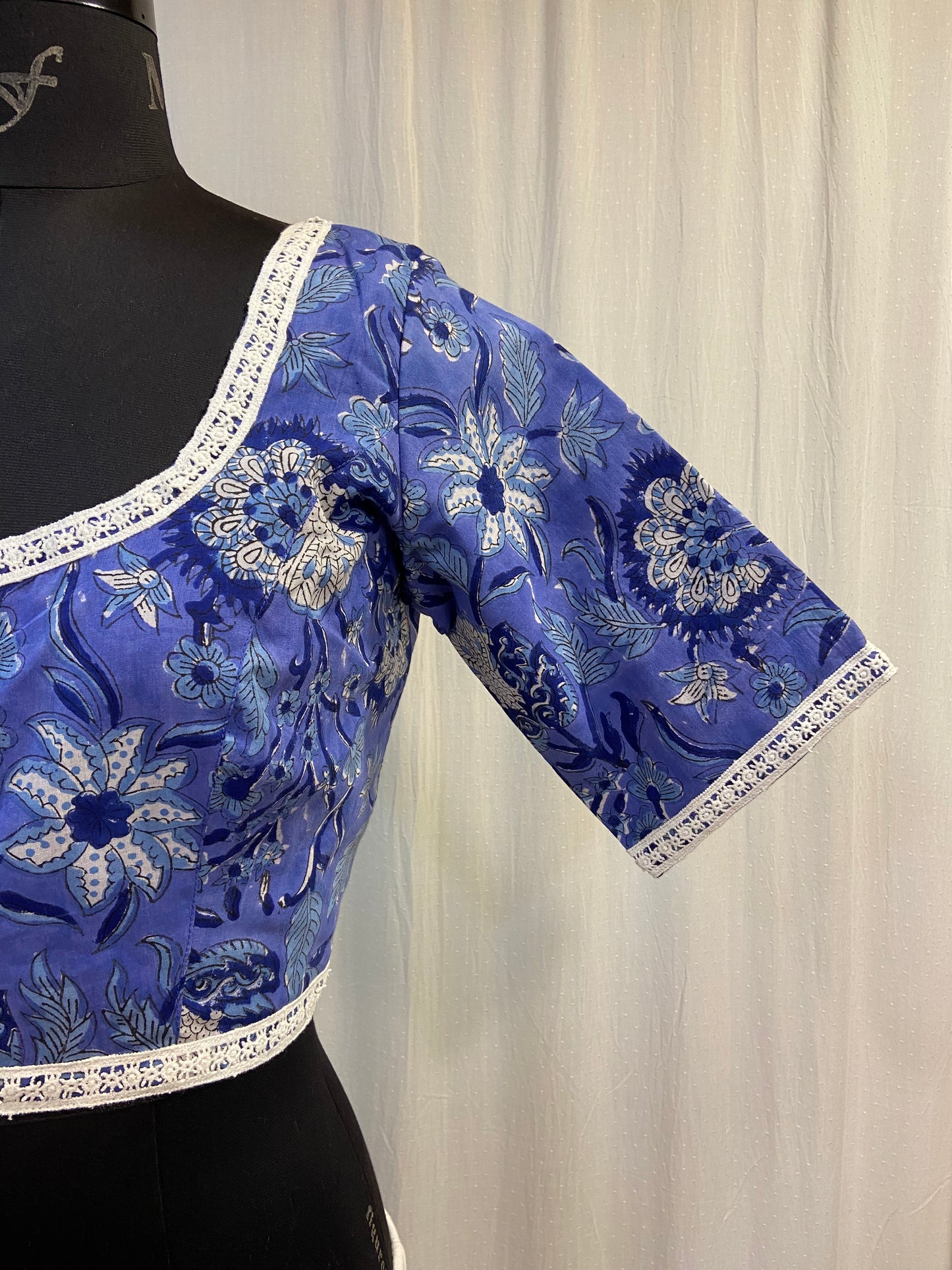 COTTON PRINTED BLOUSE