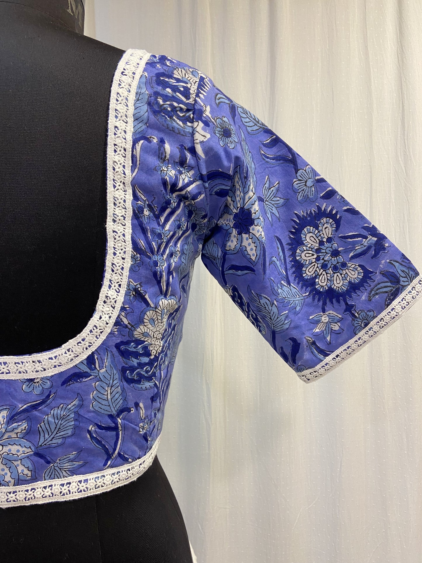 COTTON PRINTED BLOUSE