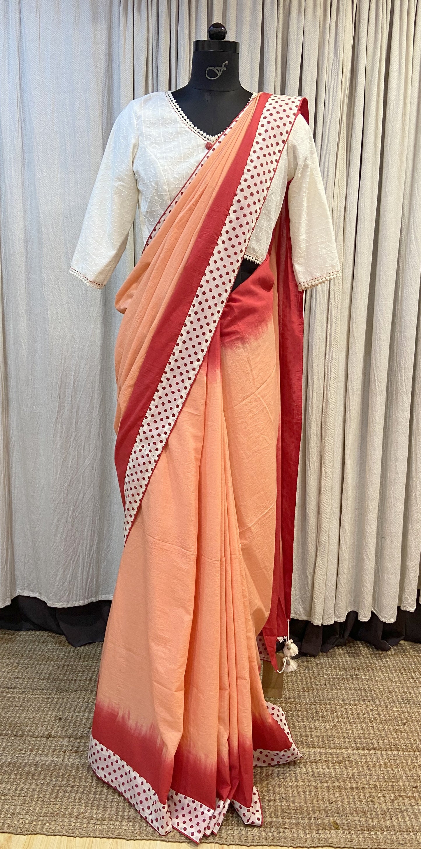 CURATED COTTON SAREE