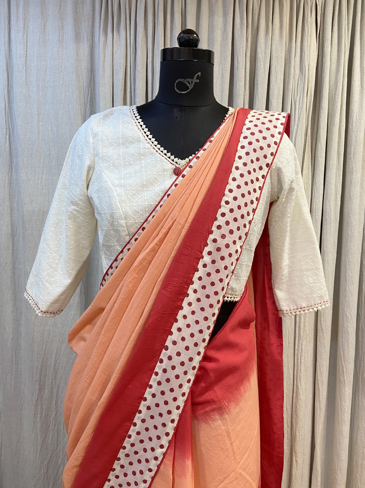 CURATED COTTON SAREE