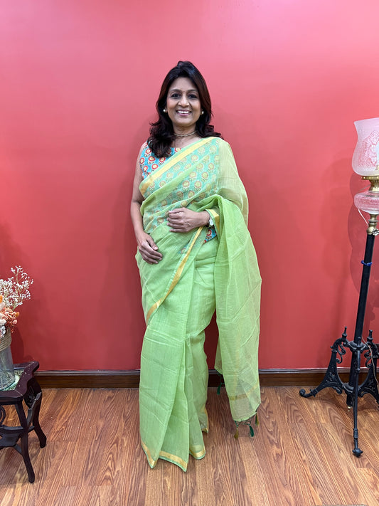 KOTA SAREE NEW - GREEN