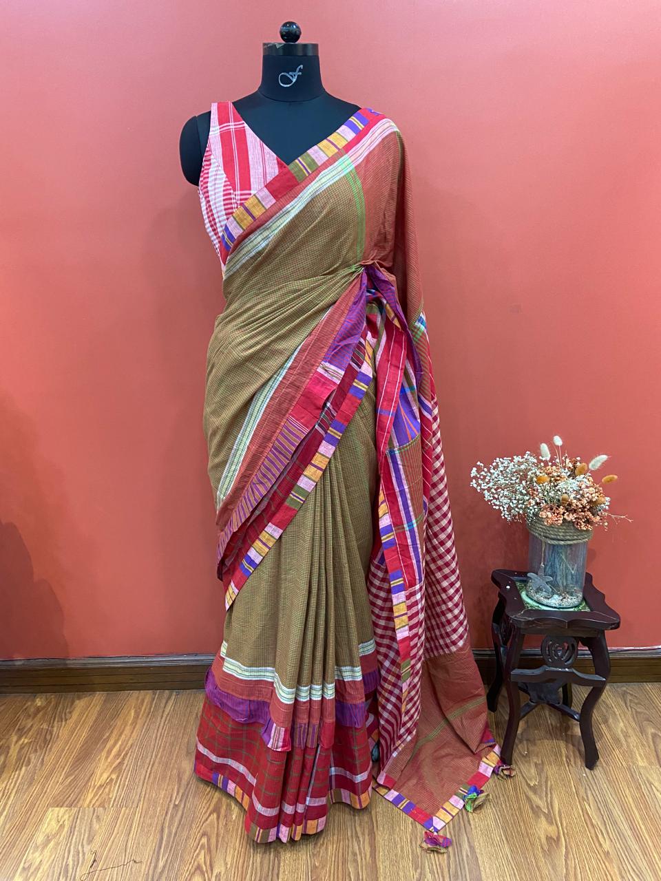 GAMCHA SAREE