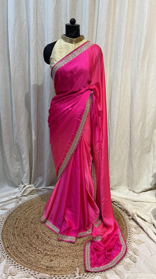 SILK EMBROIDERED SAREE