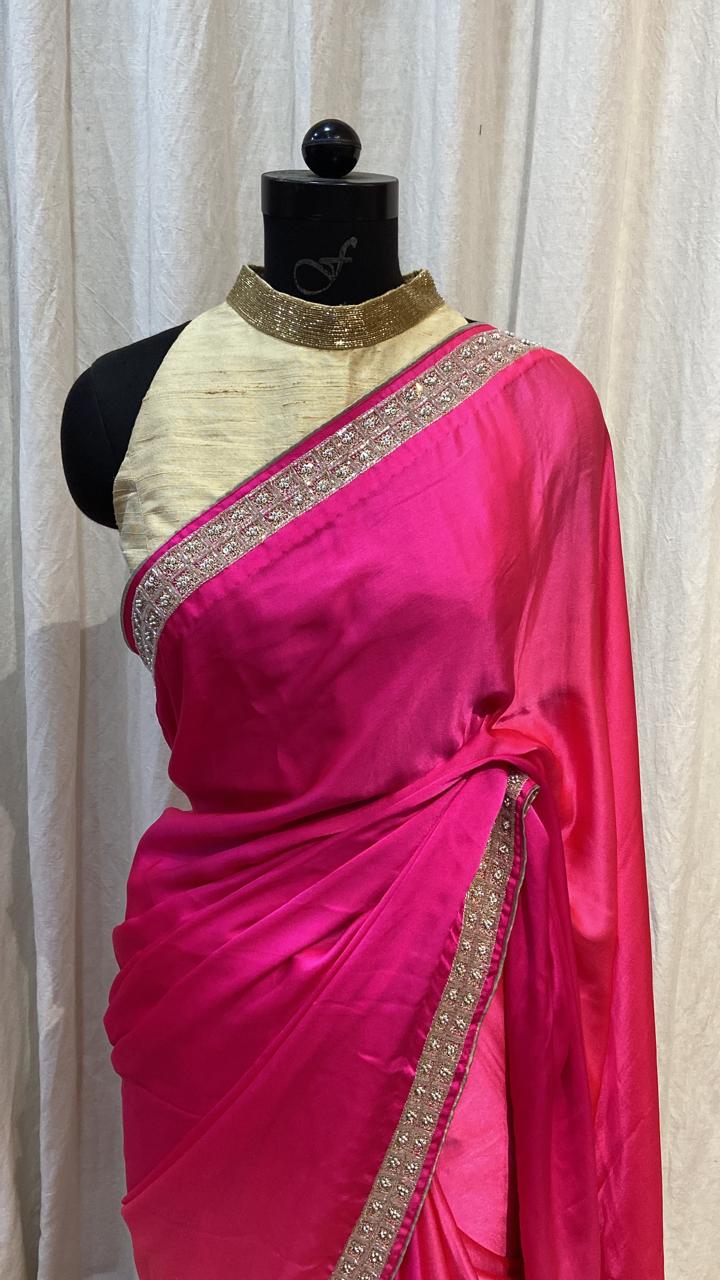 SILK EMBROIDERED SAREE