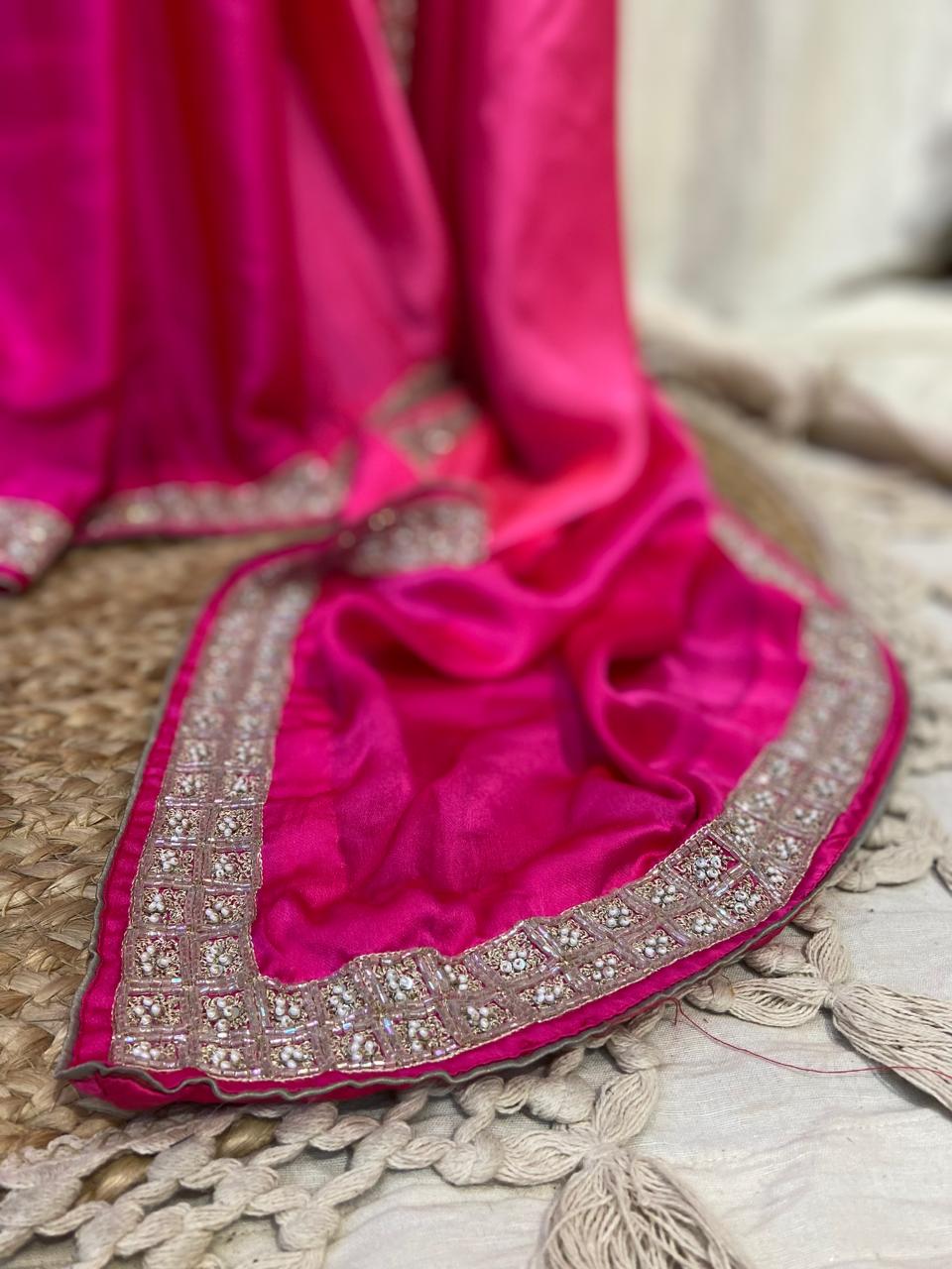 SILK EMBROIDERED SAREE