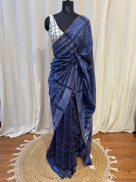 SHIBORI SAREE