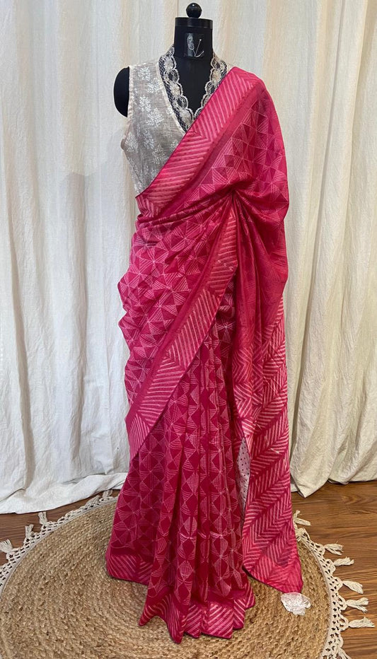 SHIBORI SAREE