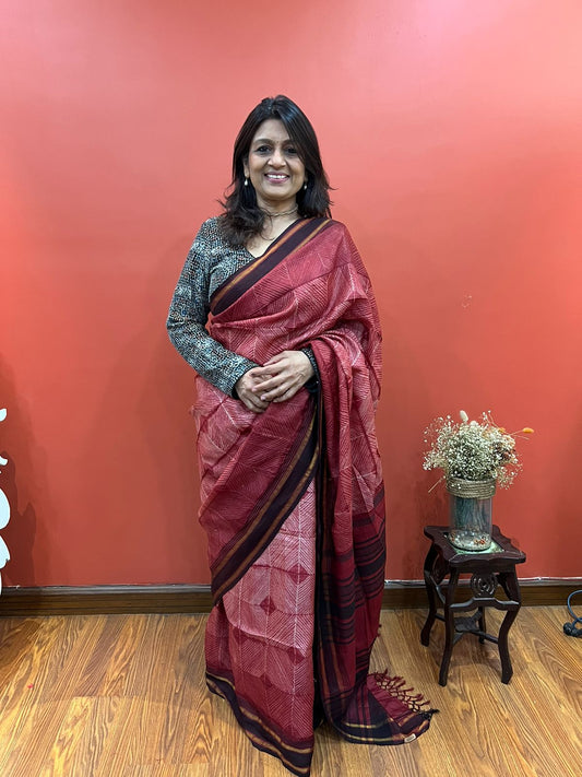 SHIBORI SAREE