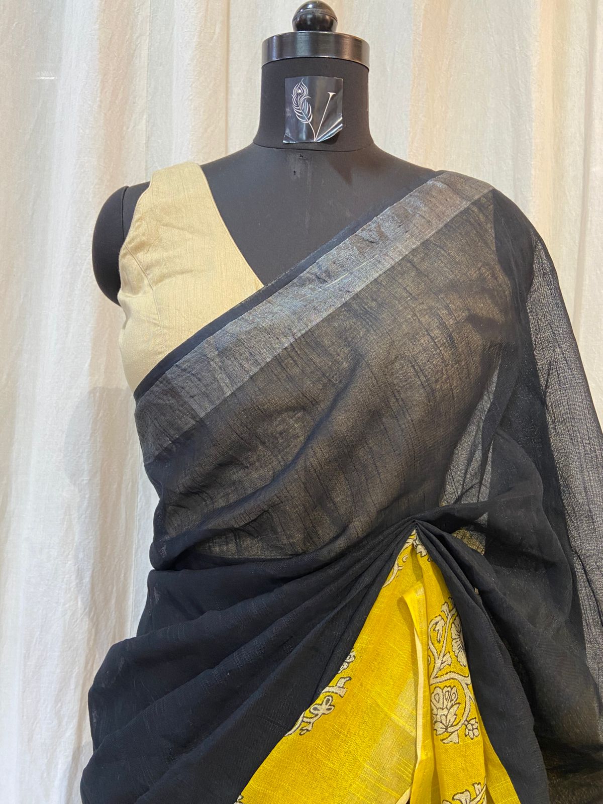 LINEN SAREE