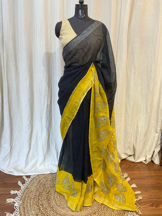 LINEN SAREE