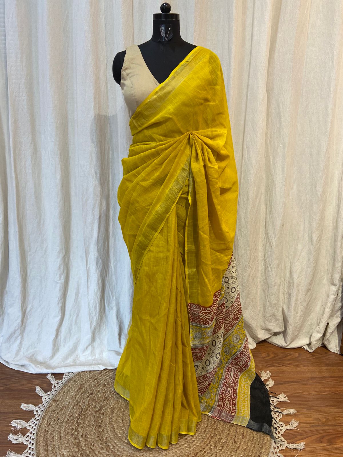 LINEN SAREE