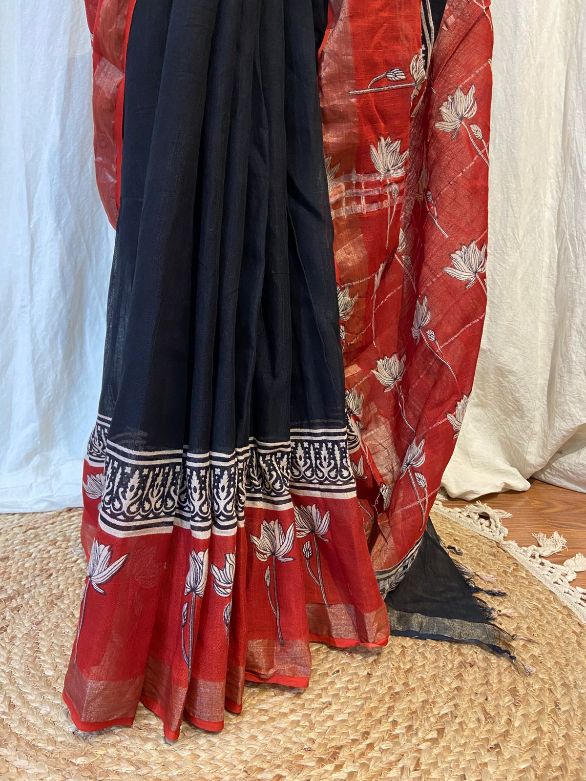 LINEN SAREE