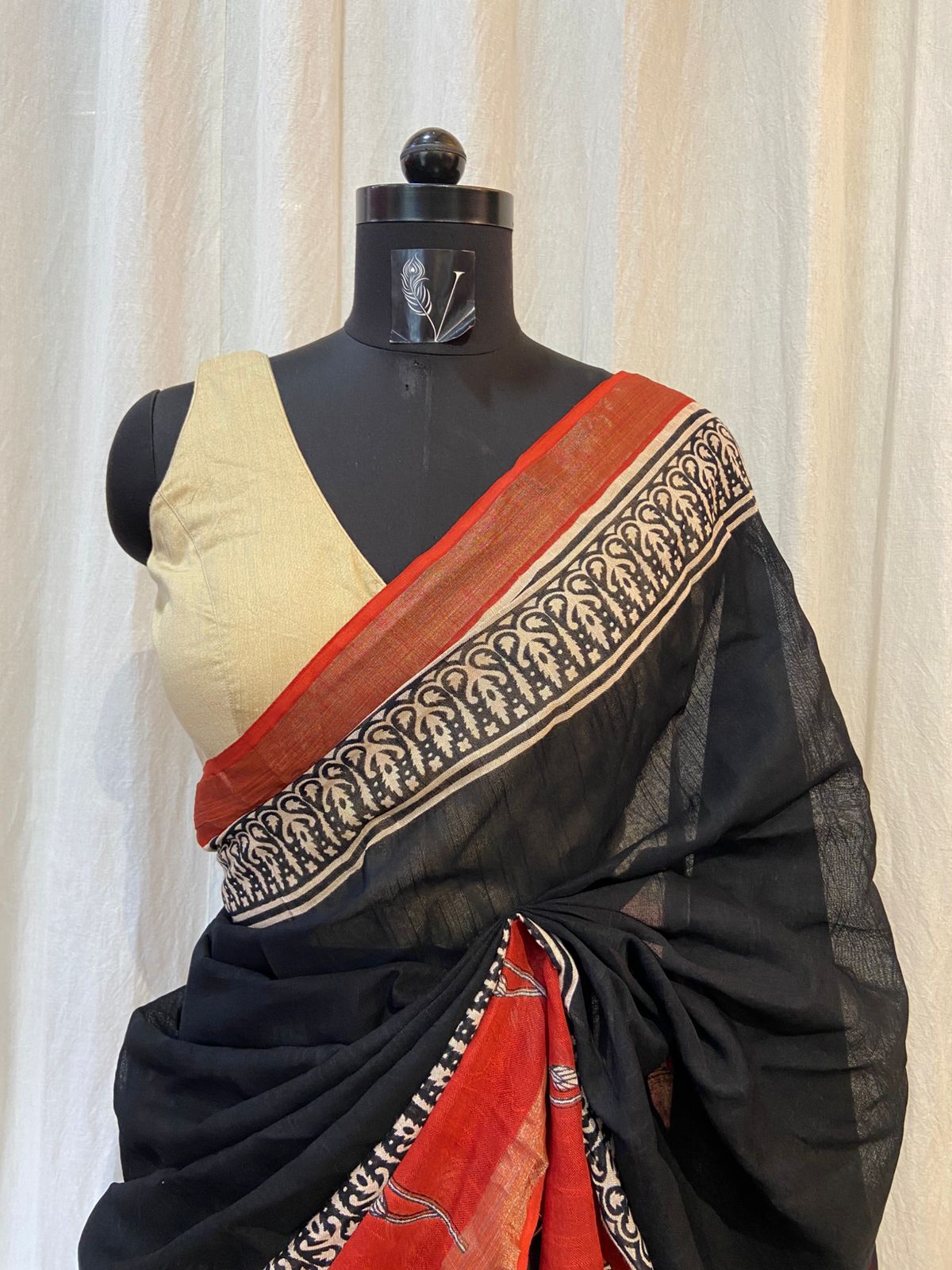 LINEN SAREE