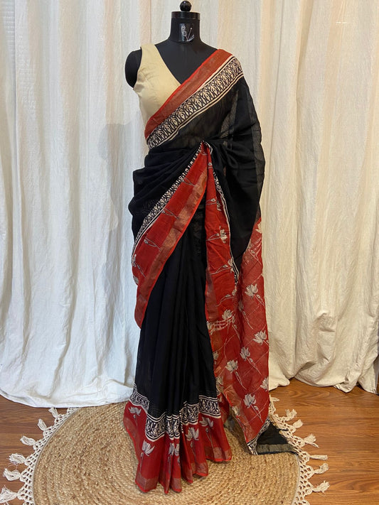 LINEN SAREE