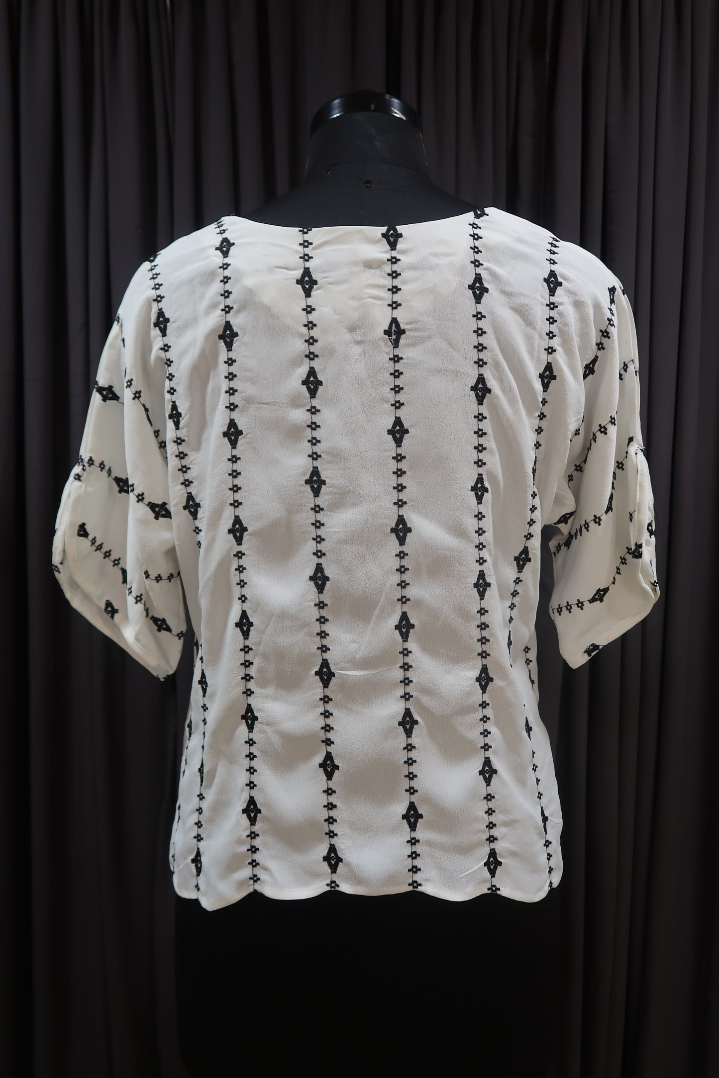 LOOSE FIT BLOUSE ( WHITE )