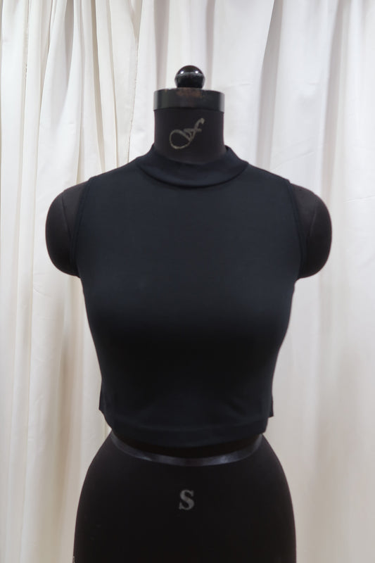 HIGH-NECK - BLACK