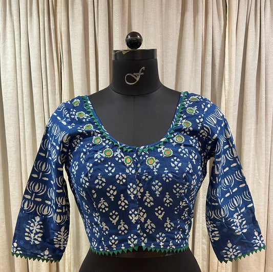 INDIGO BLOUSE