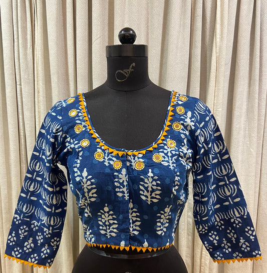 INDIGO BLOUSE