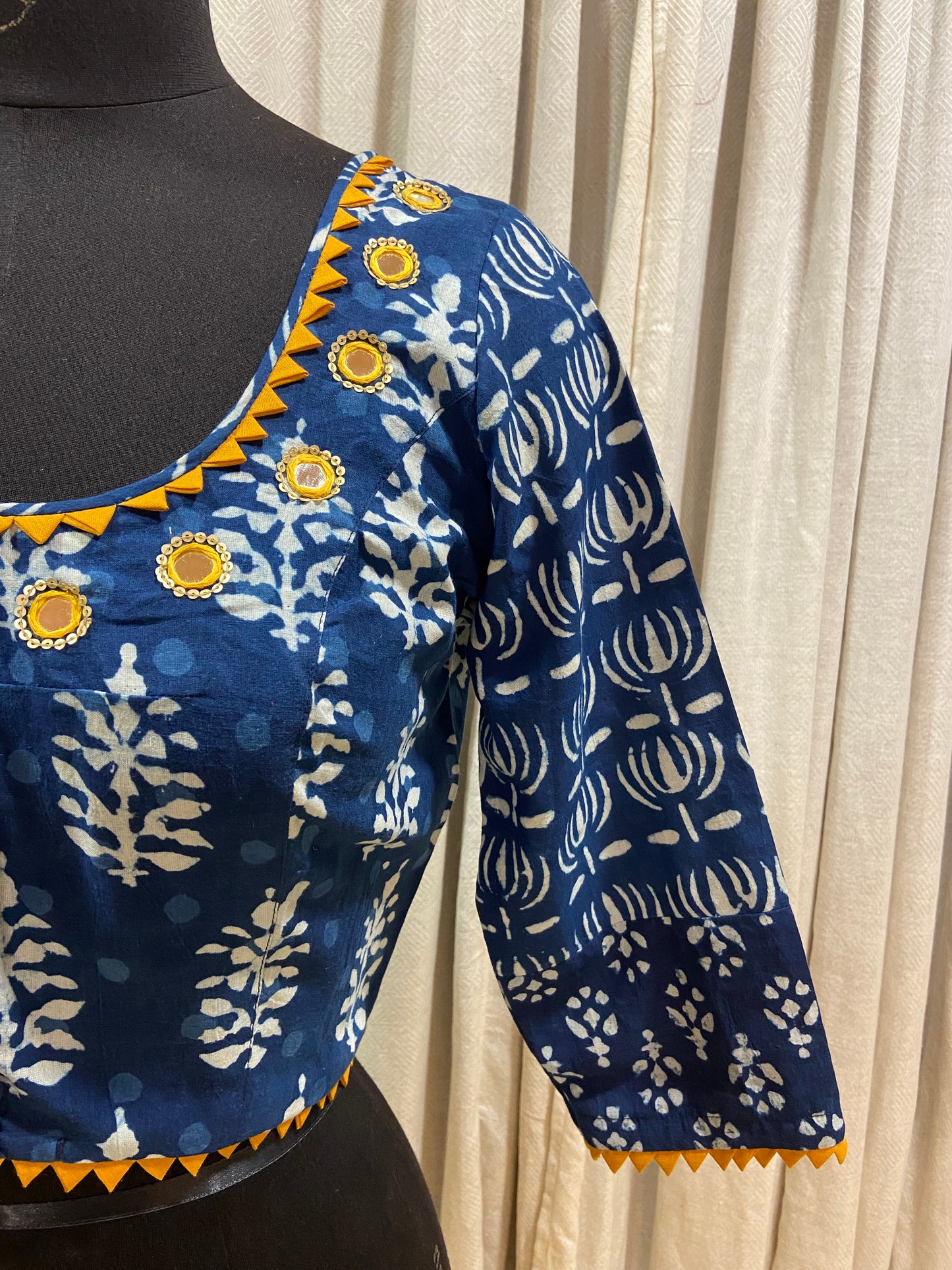 INDIGO BLOUSE