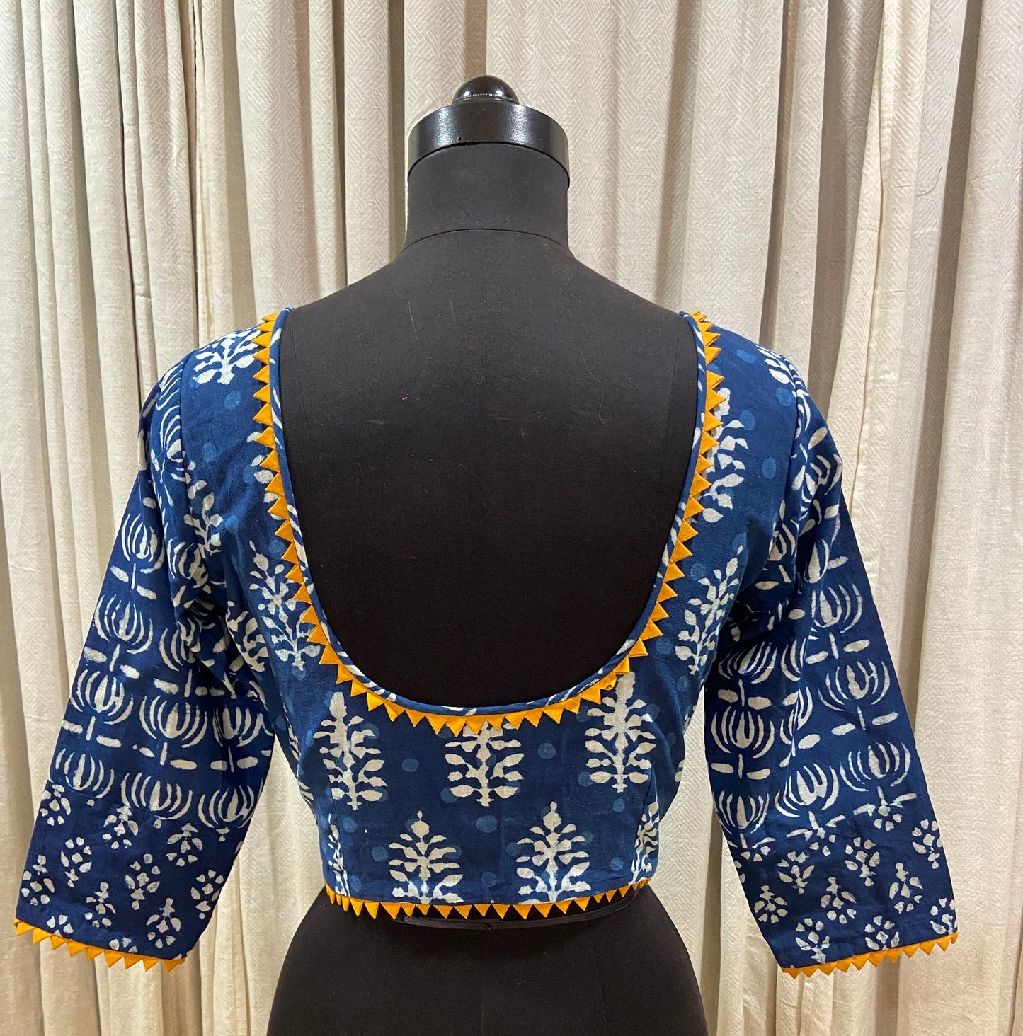 INDIGO BLOUSE