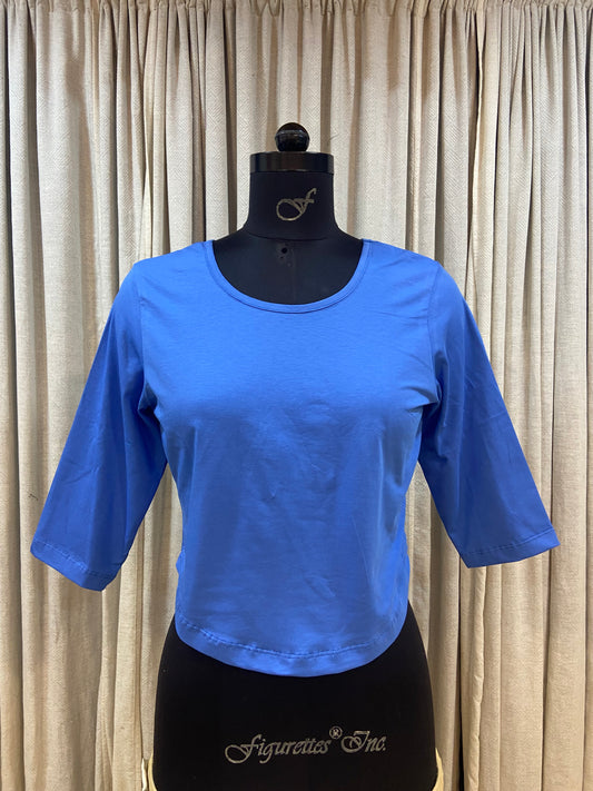 T-SHIRT BLOUSE - BLUE